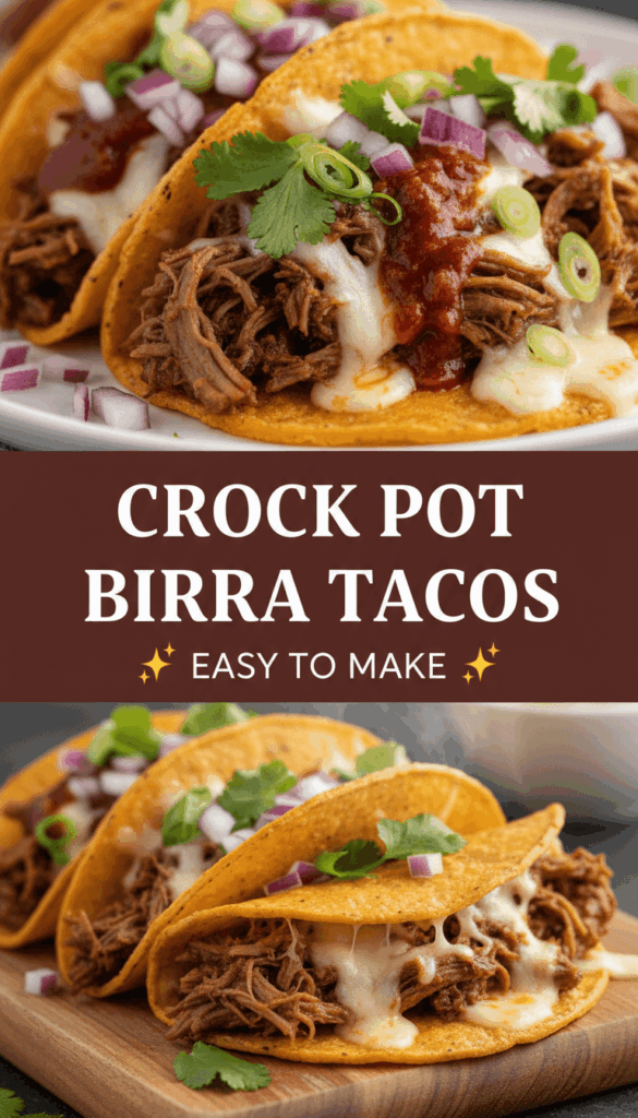Crock Pot Birria Tacos – Optimal Yummy